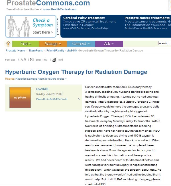  News about oxygen therapy